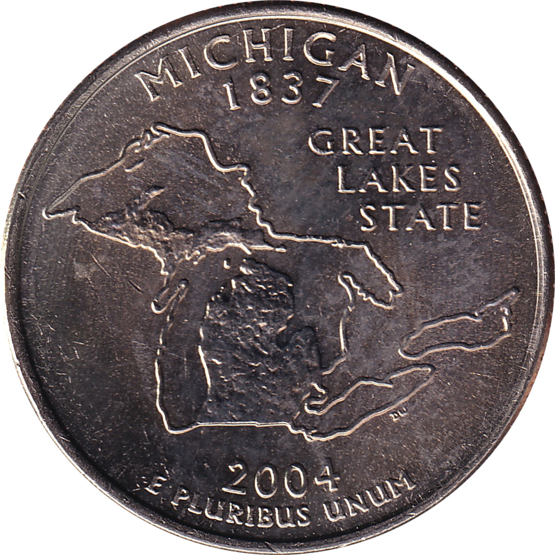 1/4 dollar - Michigan
