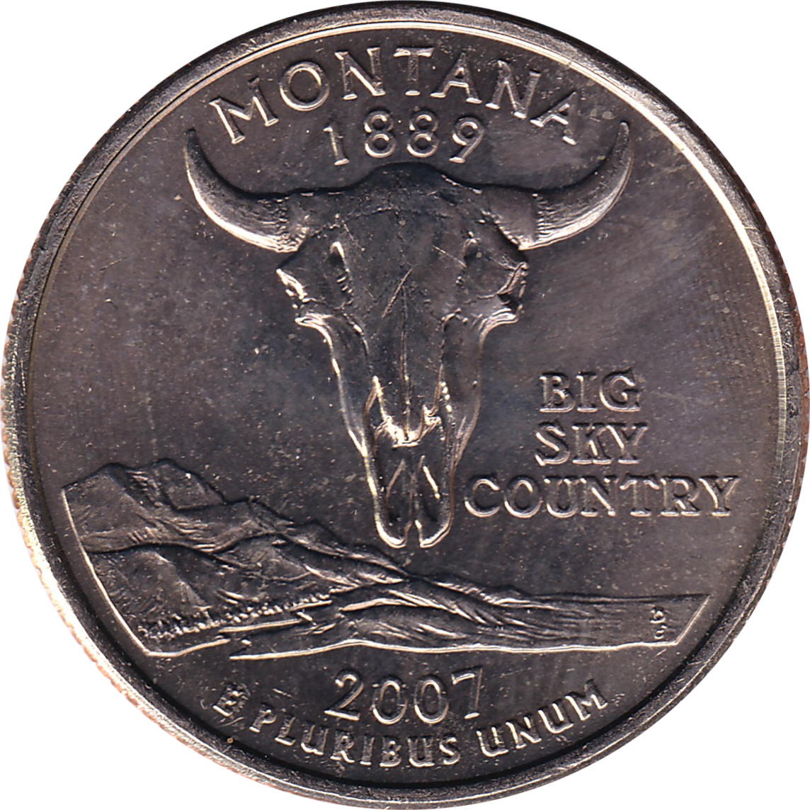 1/4 dollar - Montana