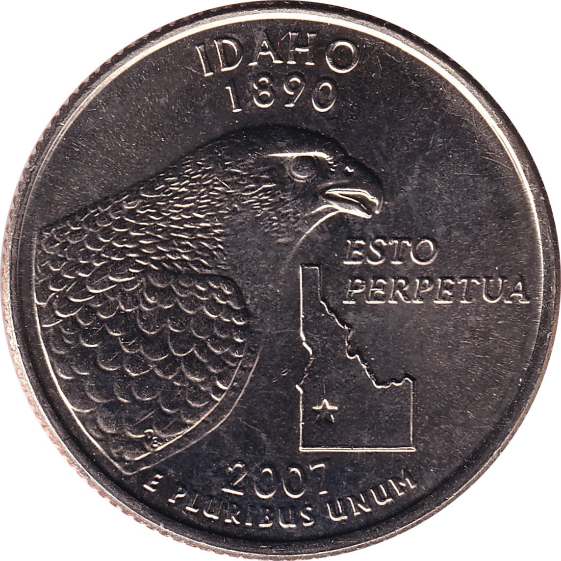 1/4 dollar - Idaho