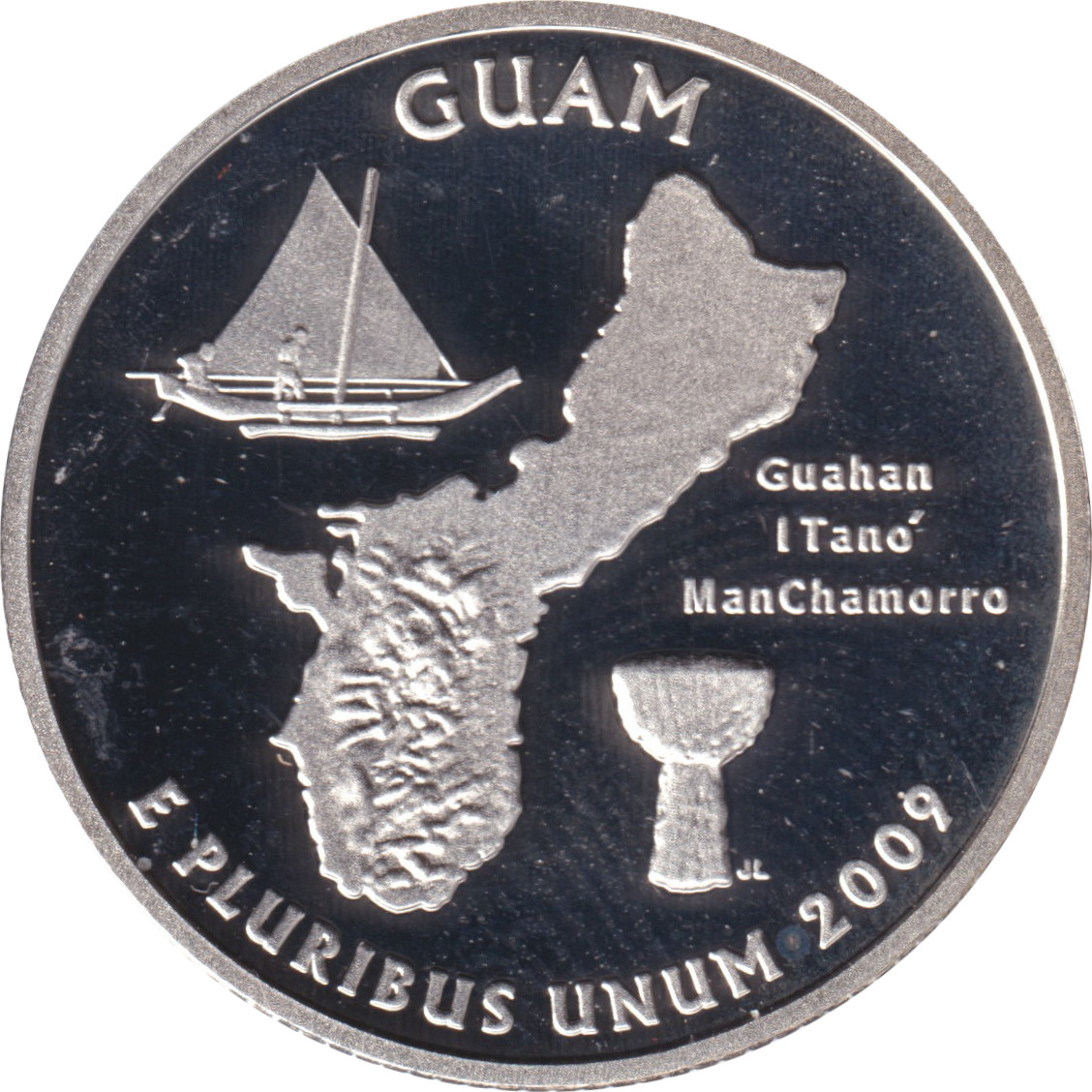 1/4 dollar - Guam