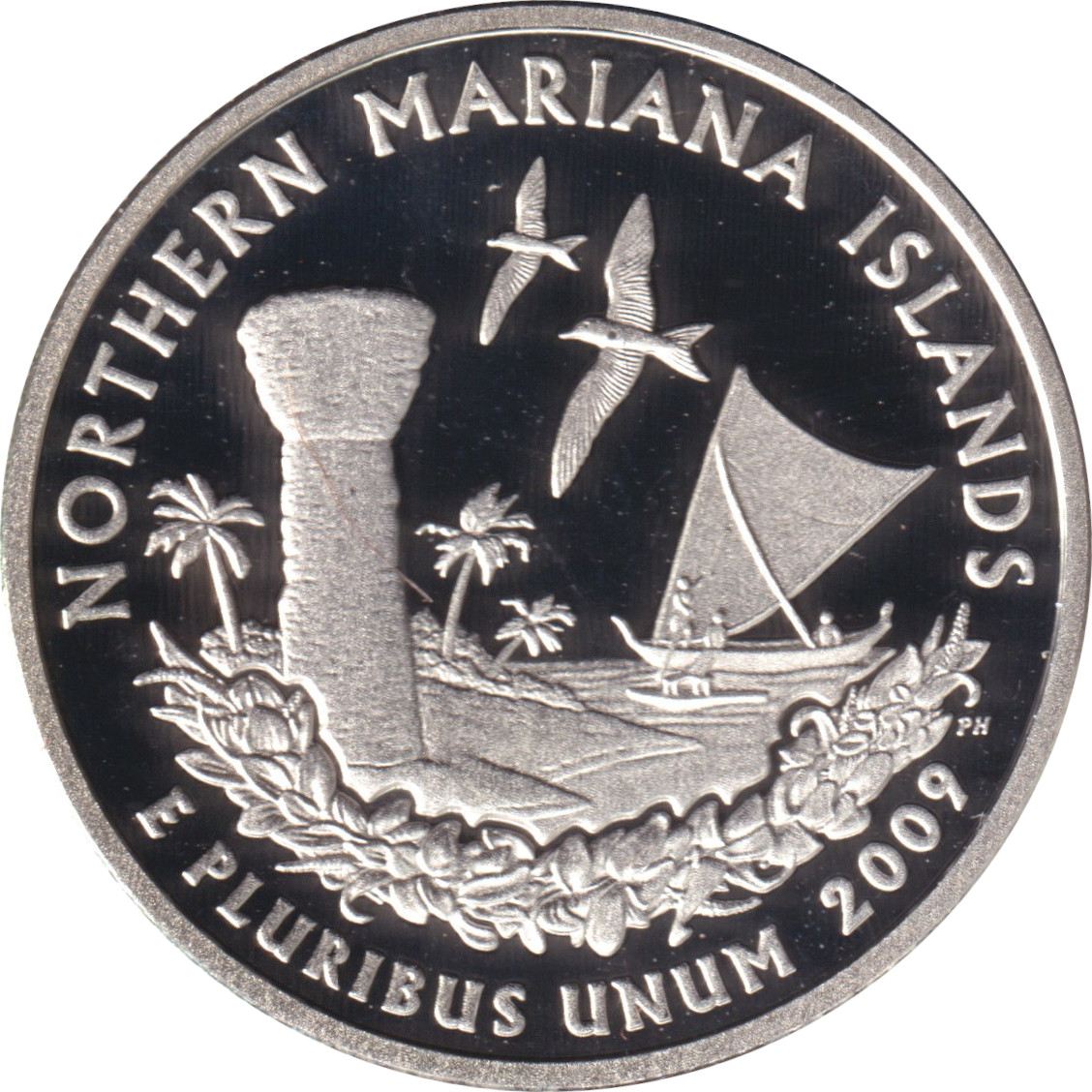 1/4 dollar - Iles Mariannes du Nord