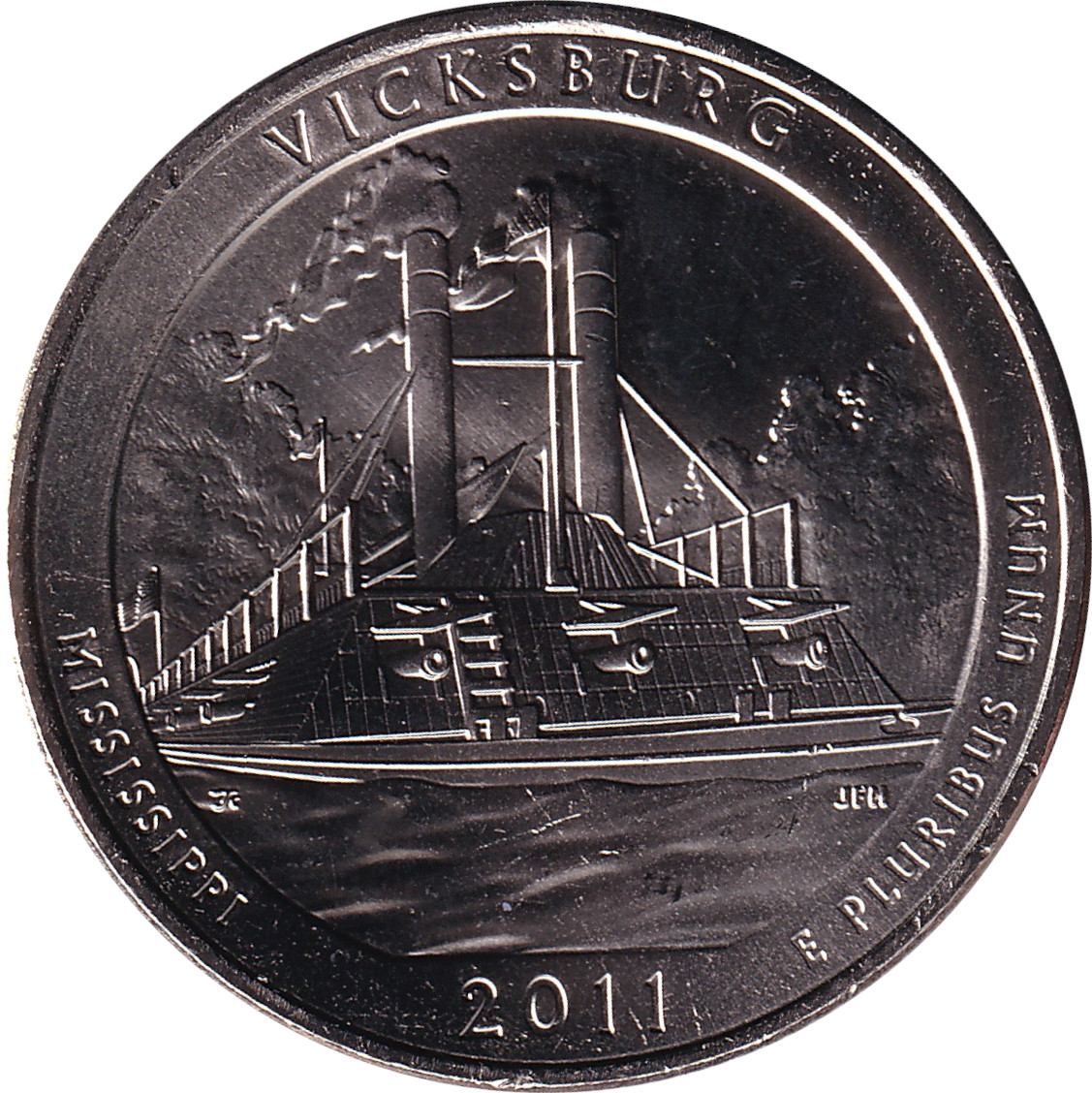 1/4 dollar - Mississippi - Vicksburg