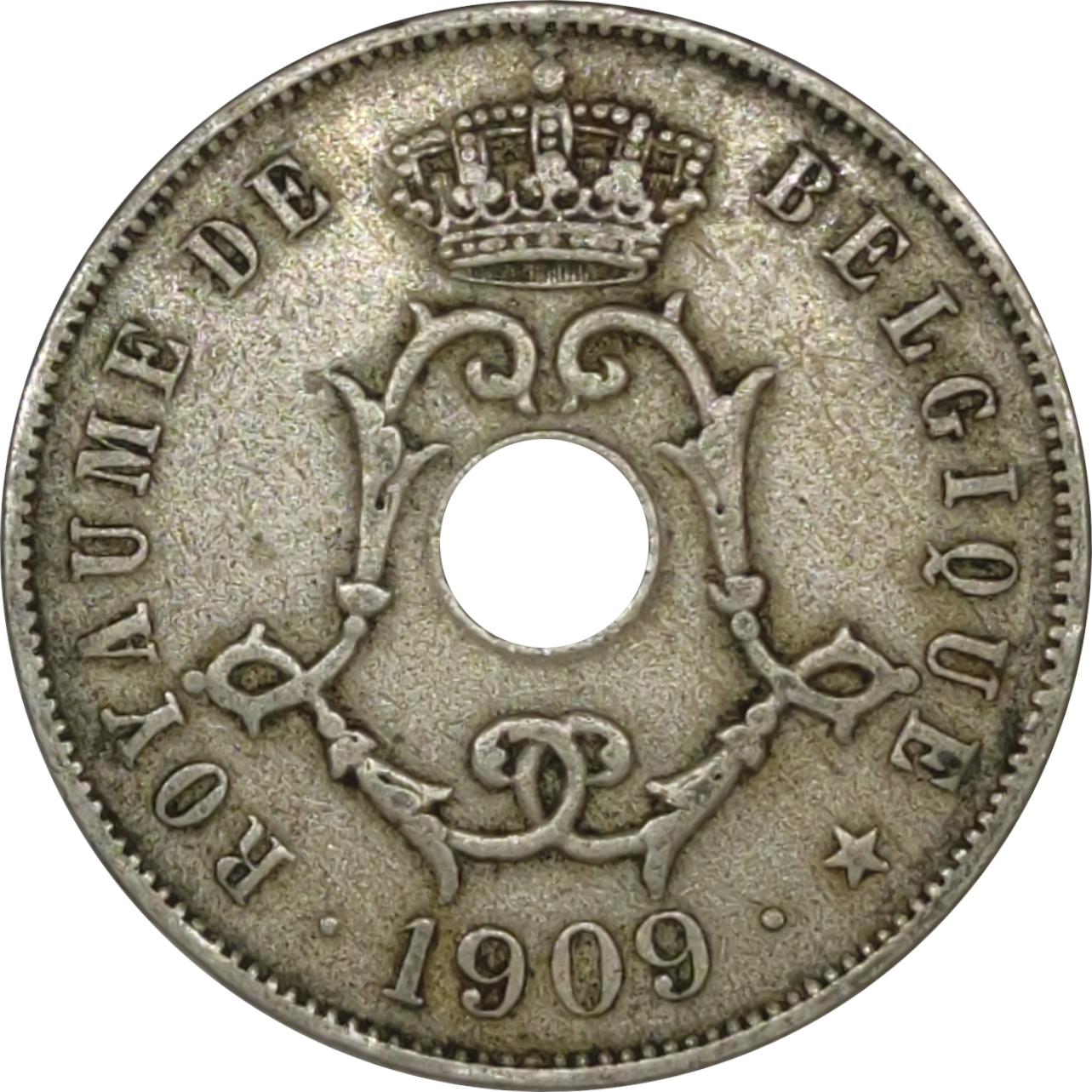 25 centimes - Léopold II