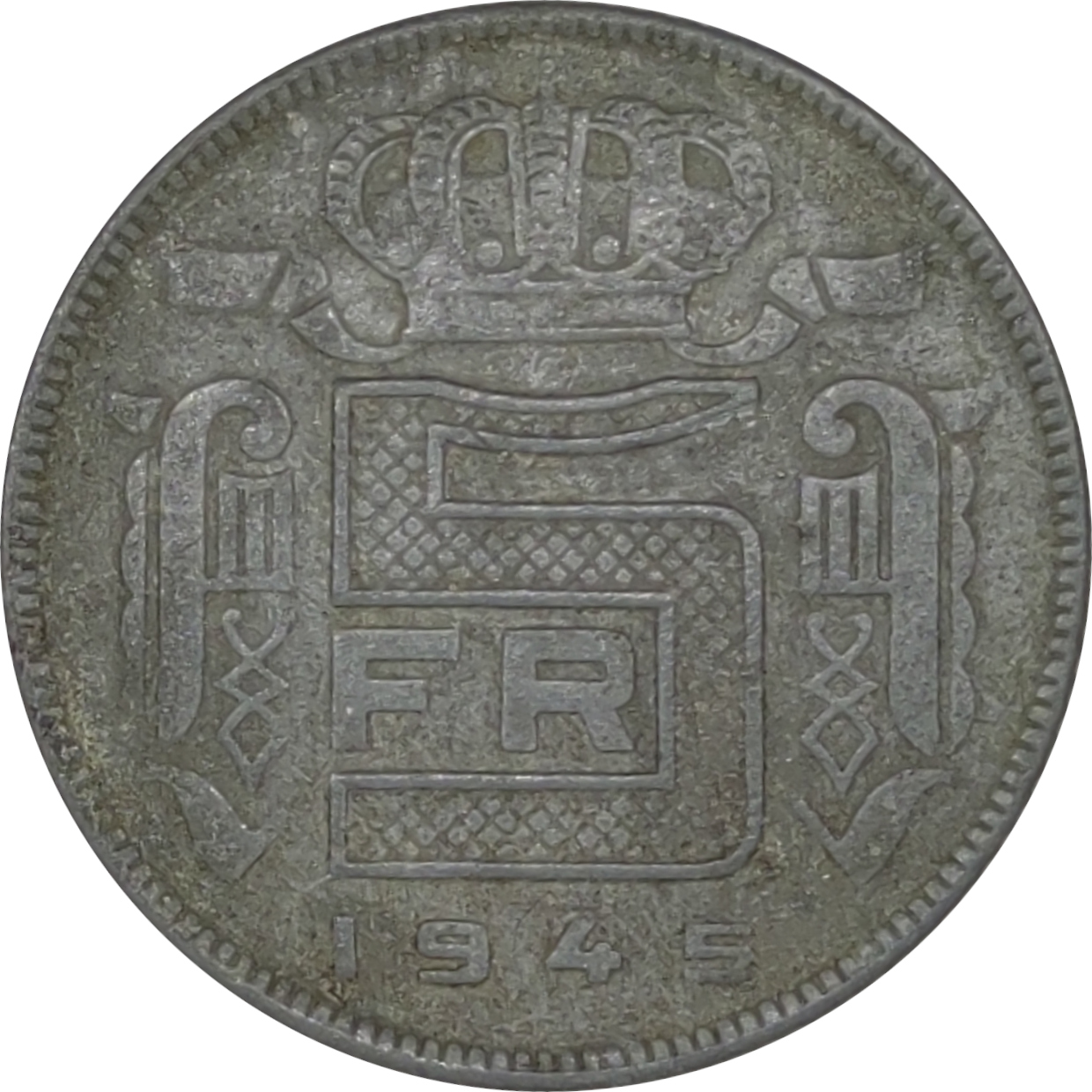 5 francs - Leopold III - Rau