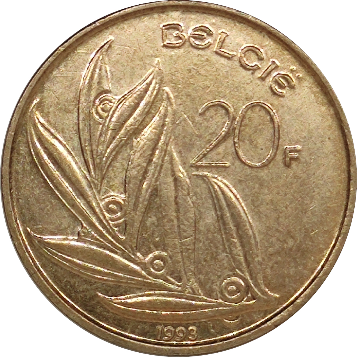 20 francs - Baudouin