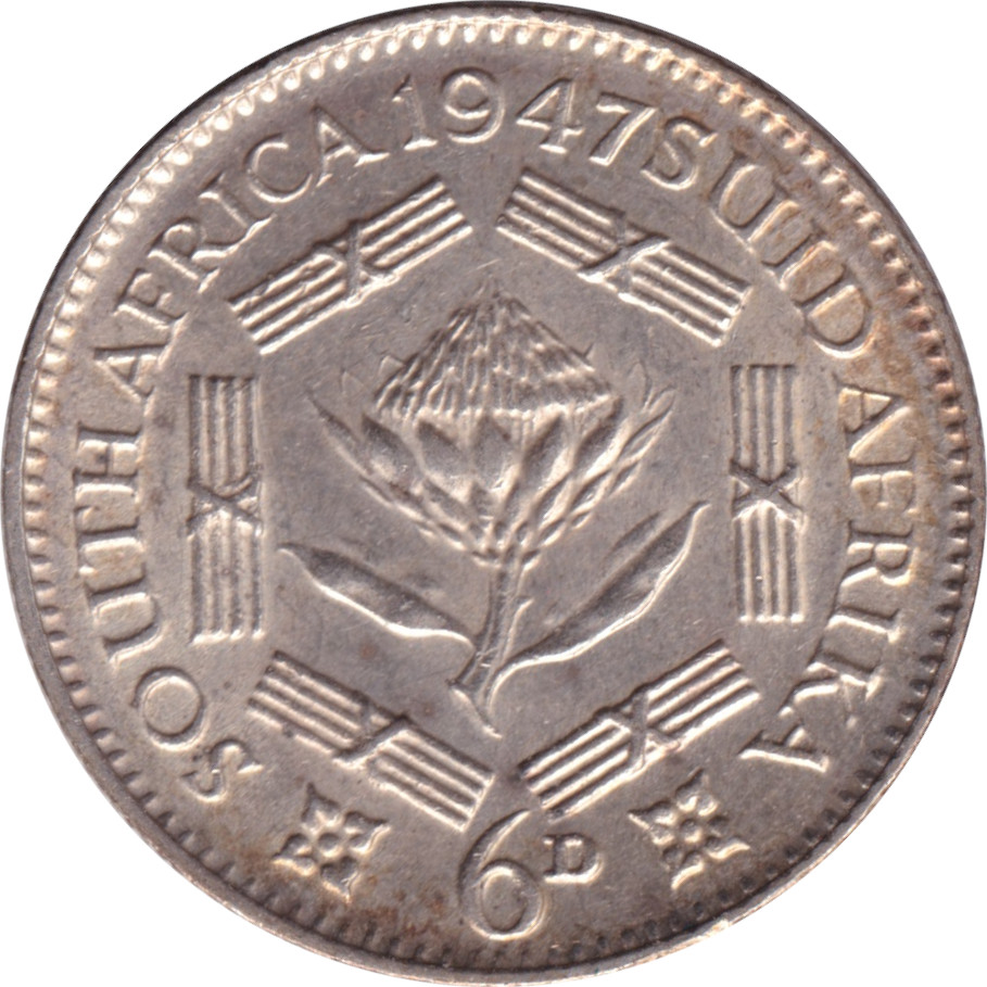 6 pence - George VI