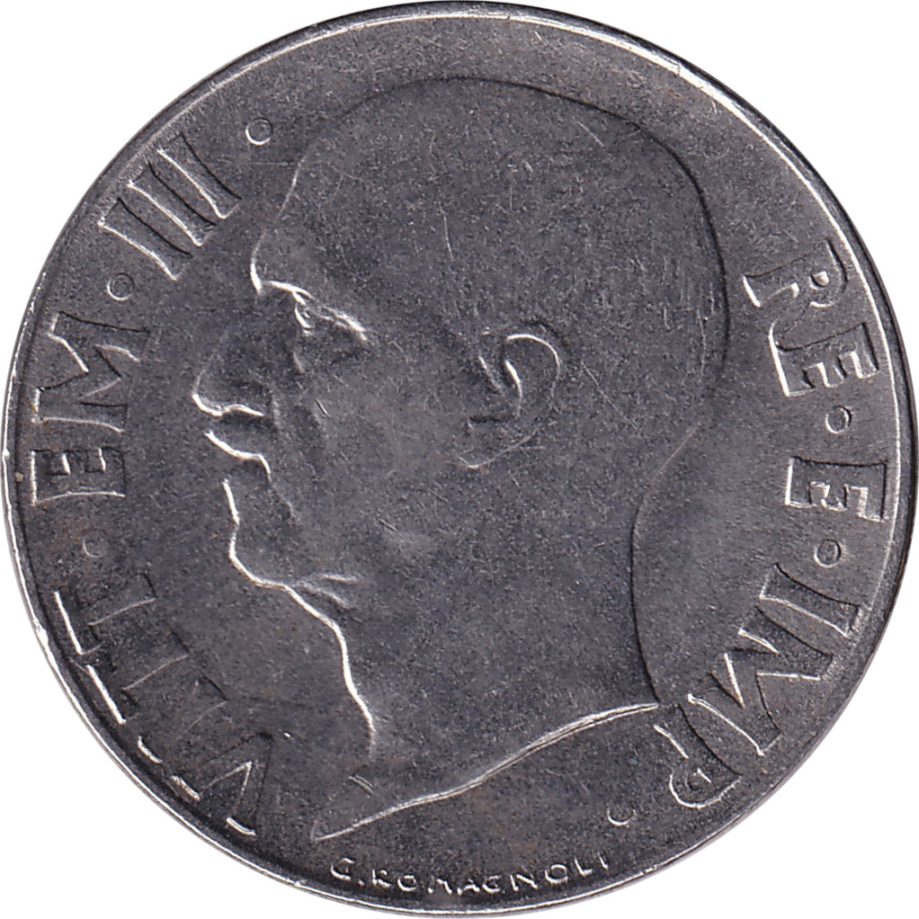 20 centesimi - Victor Emmanuel III - Faschisme