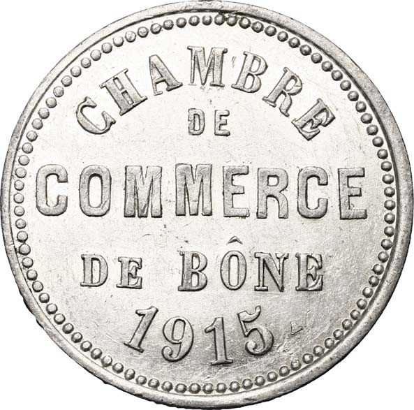 10 centimes - Bône - Aluminium - Daté