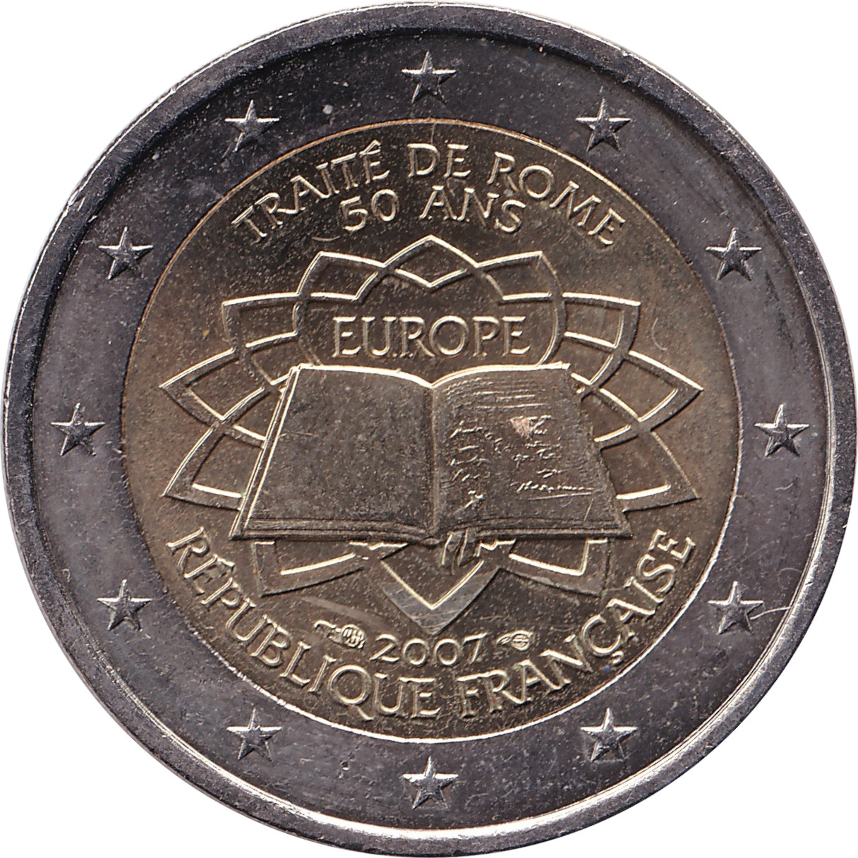 2 euro - Traité de Rome - 50 years