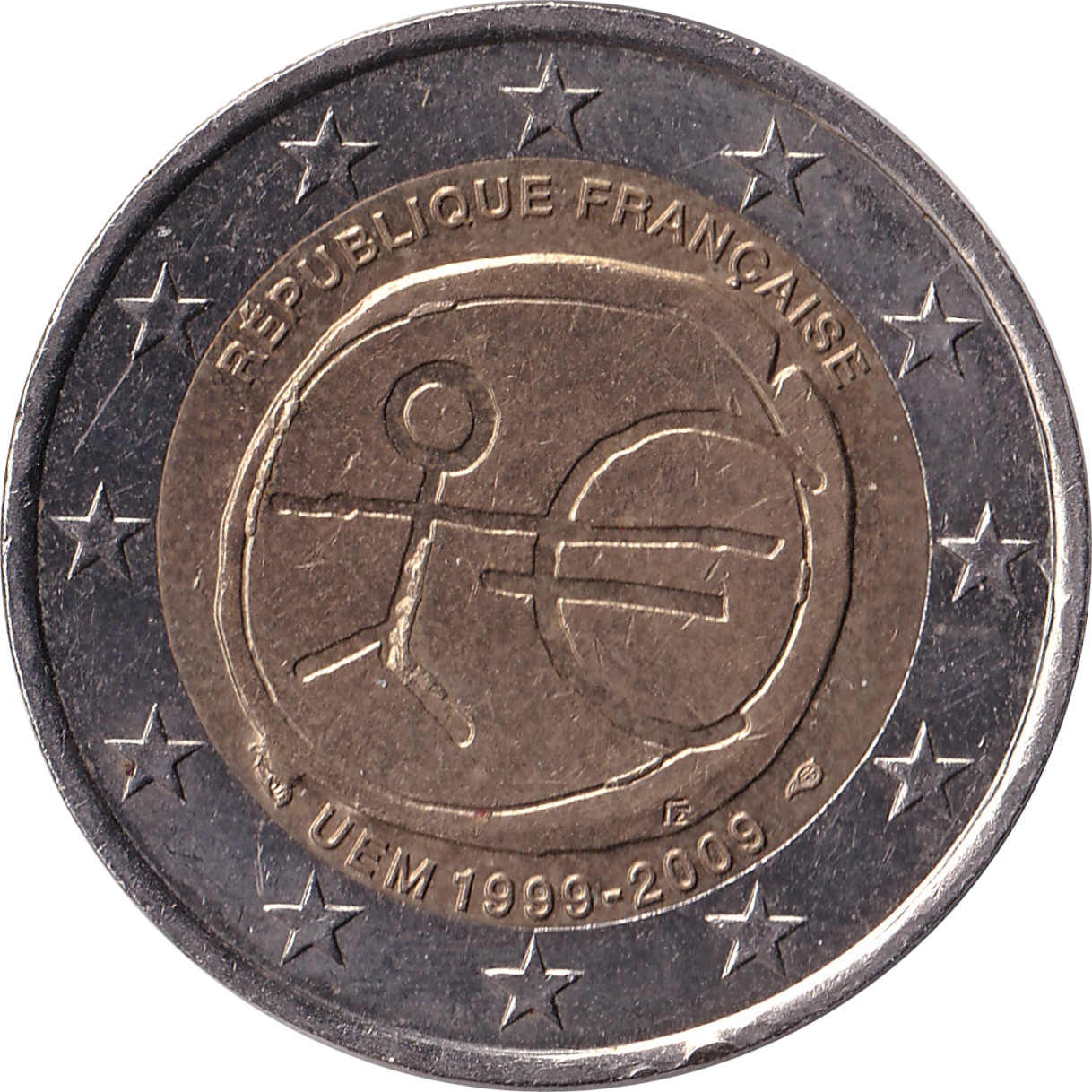 2 euro - Union Économique Monétaire
