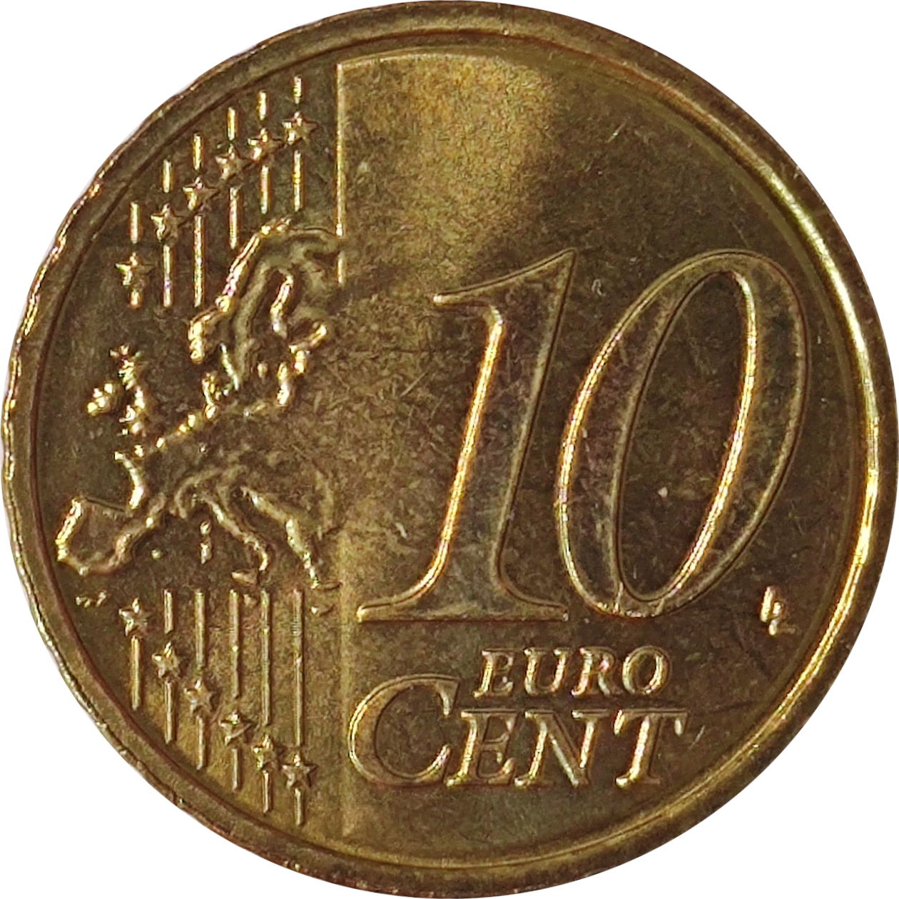 10 eurocents - Château de Bratislava