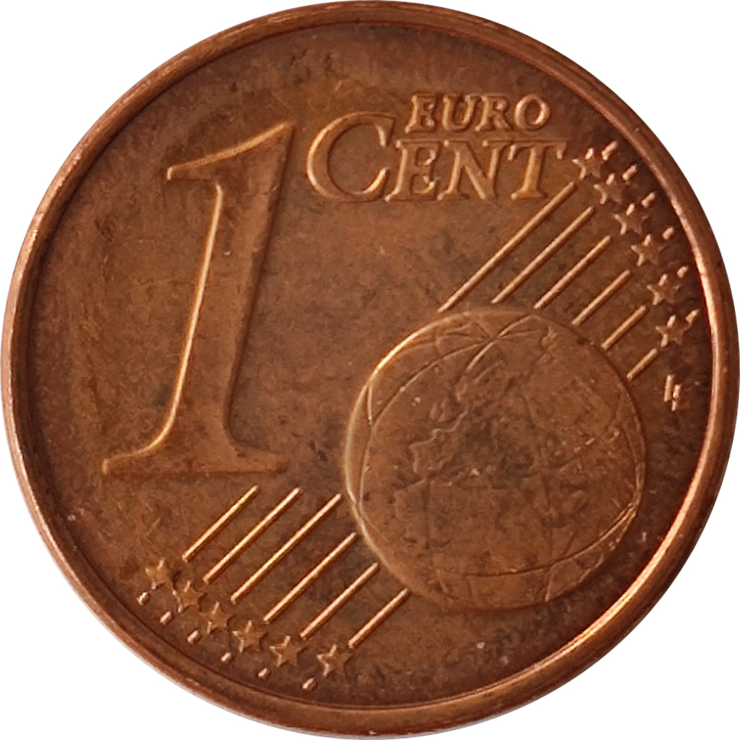 1 eurocent - Cigogne