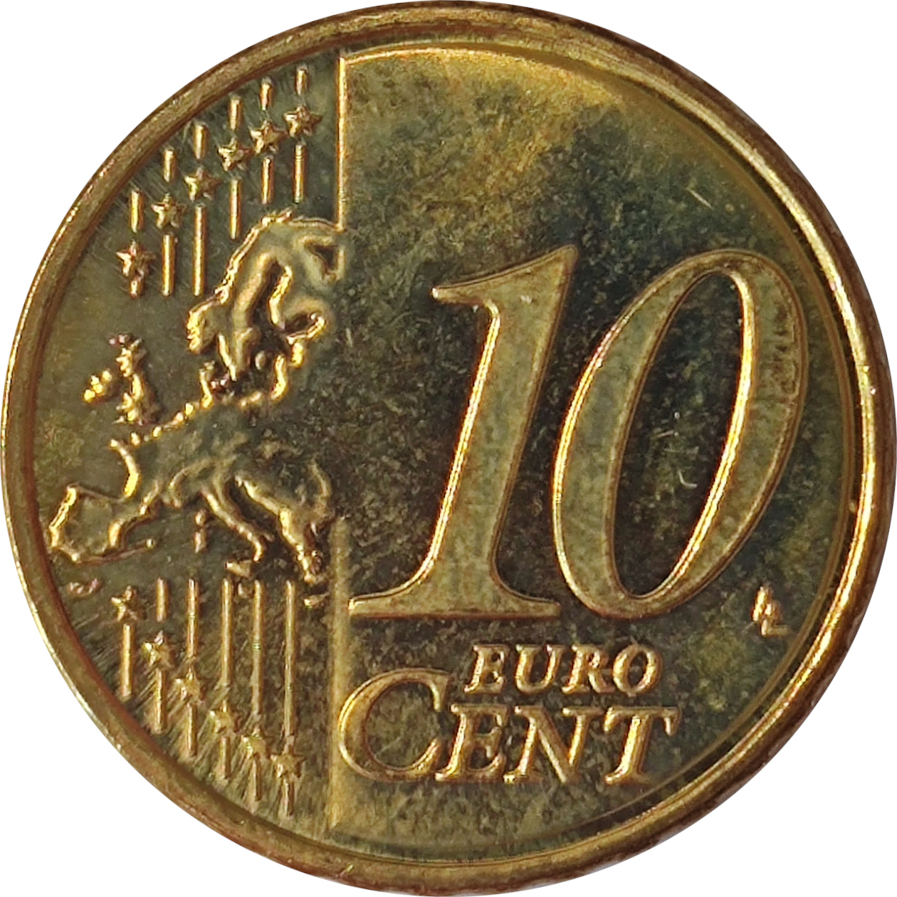 10 eurocents - Parlement