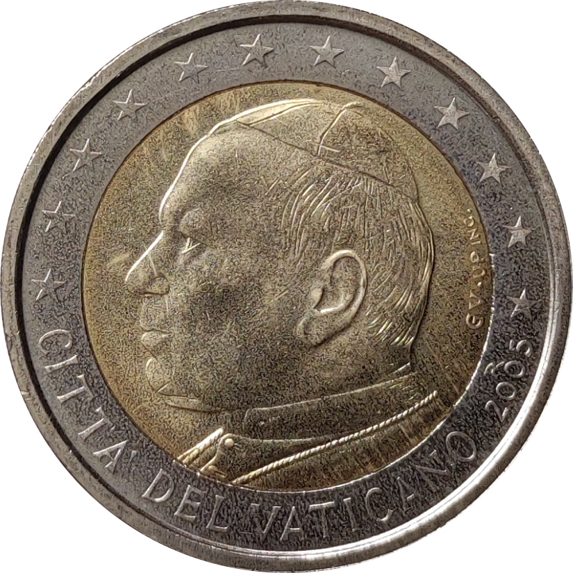 2 euro - Jean Paul II
