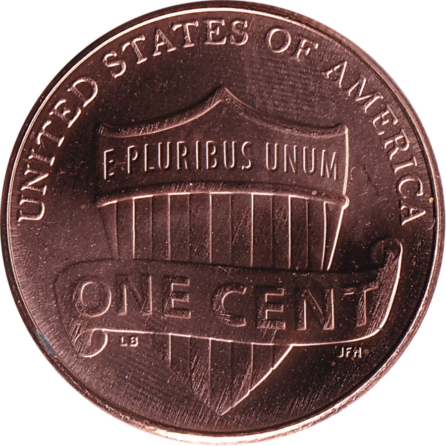 1 cent - Lincoln - Bouclier