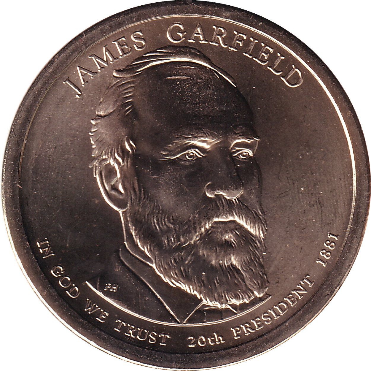 1 dollar - James Garfield