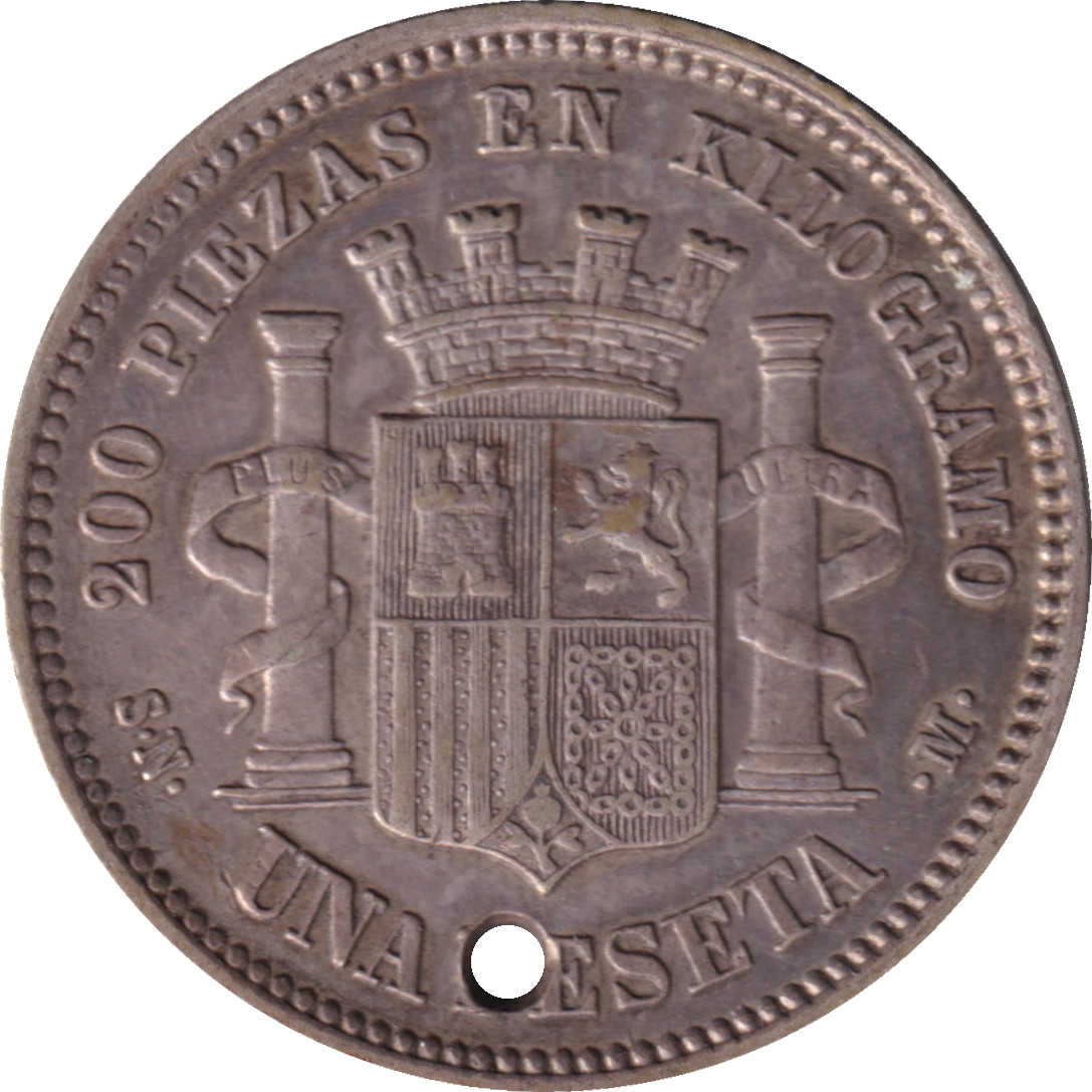 1 peseta - Figure assise - ESPAÑA