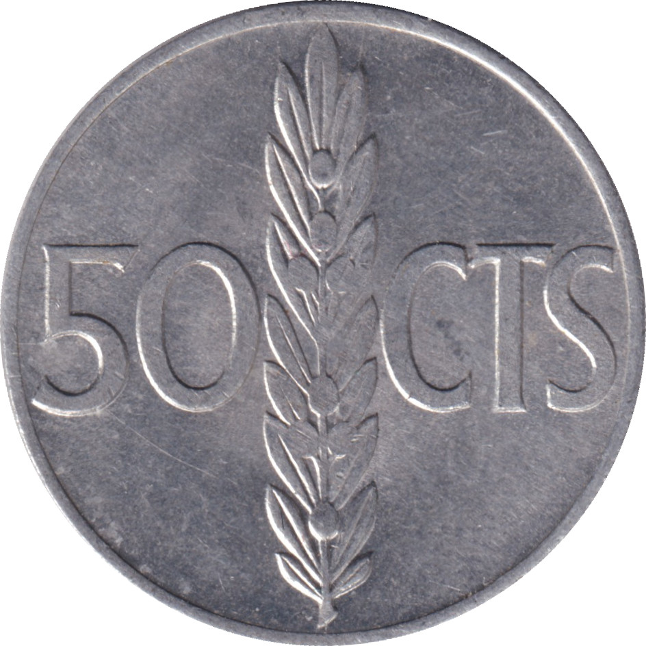 50 centimos - Franco