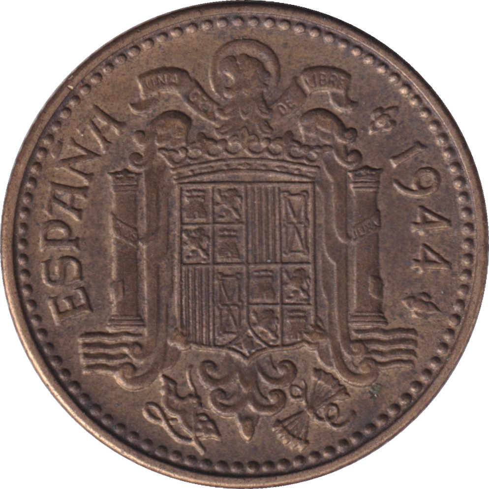 1 peseta - Armoiries