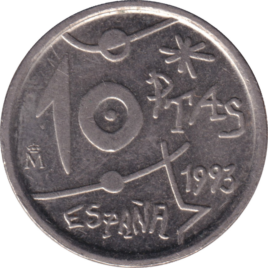 10 pesetas - Joan Miro