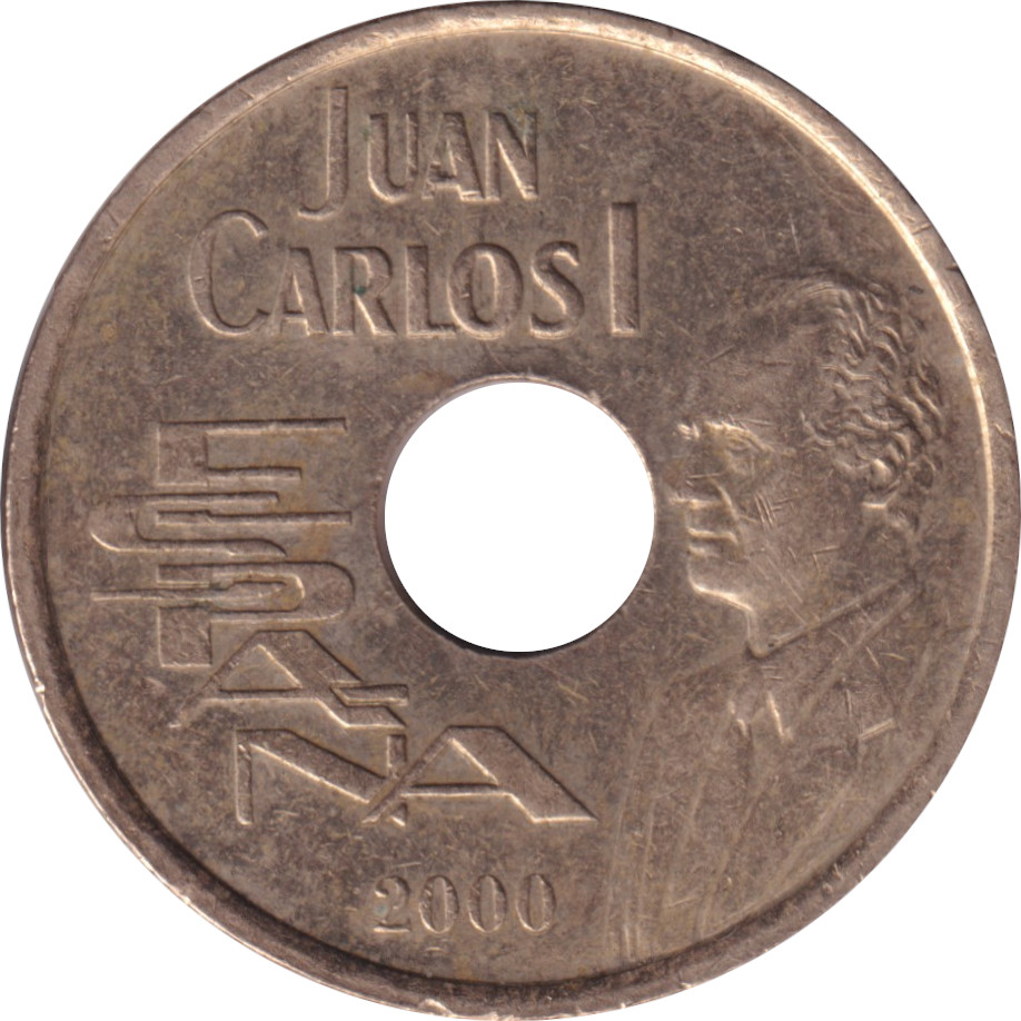 25 pesetas - Juan Carlos I