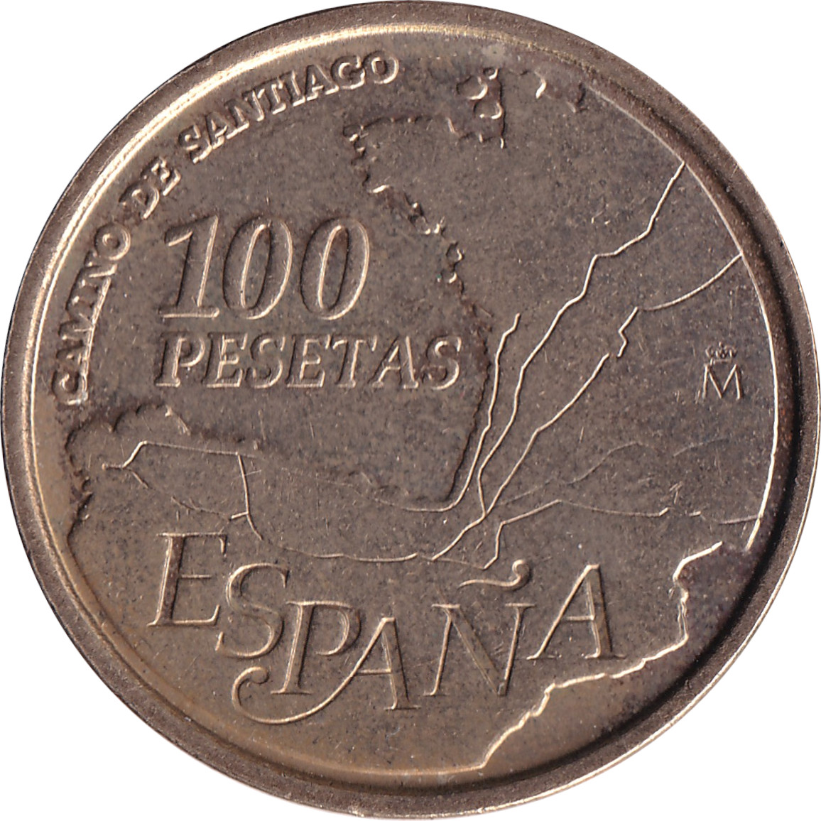 100 pesetas - Chemin de Santiago