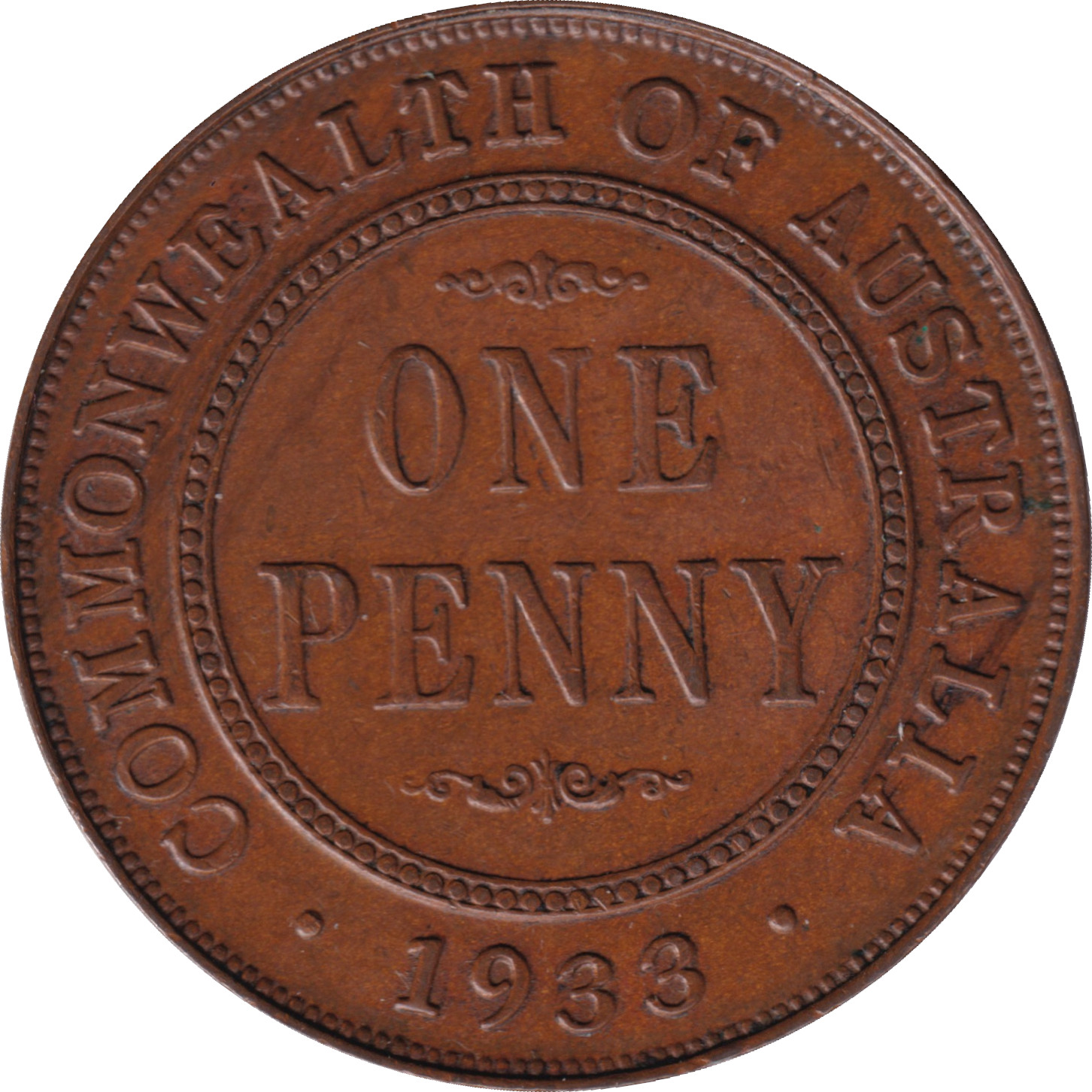 1 penny - George V