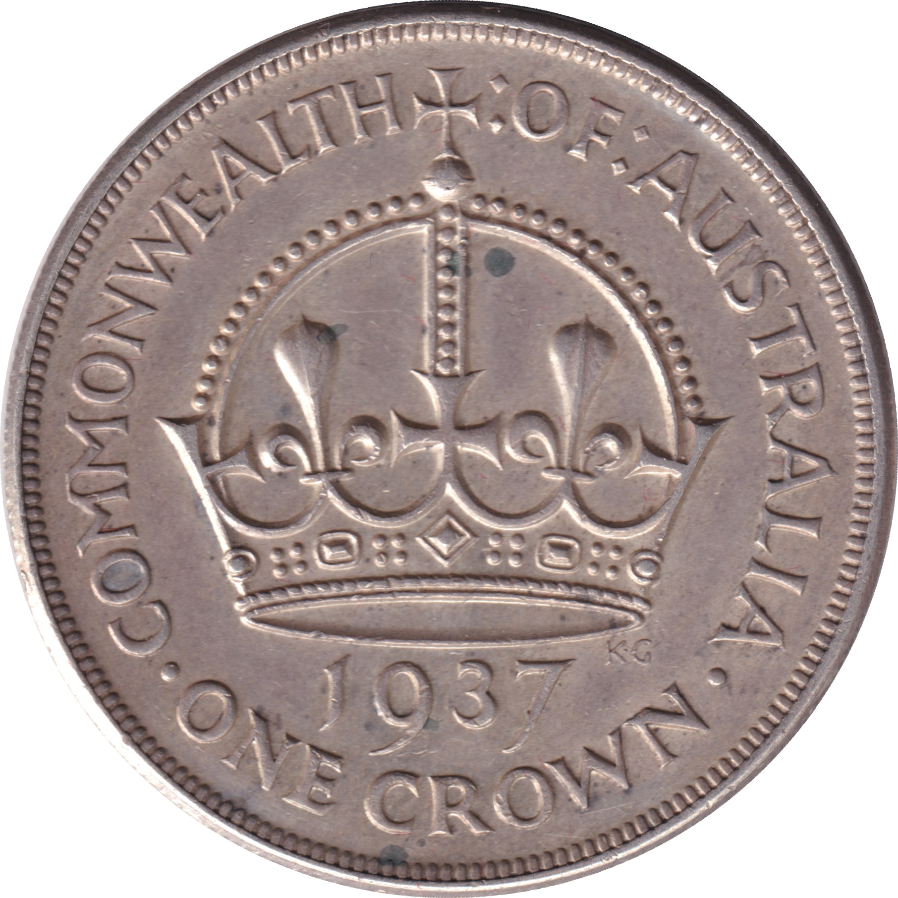 1 crown - George VI