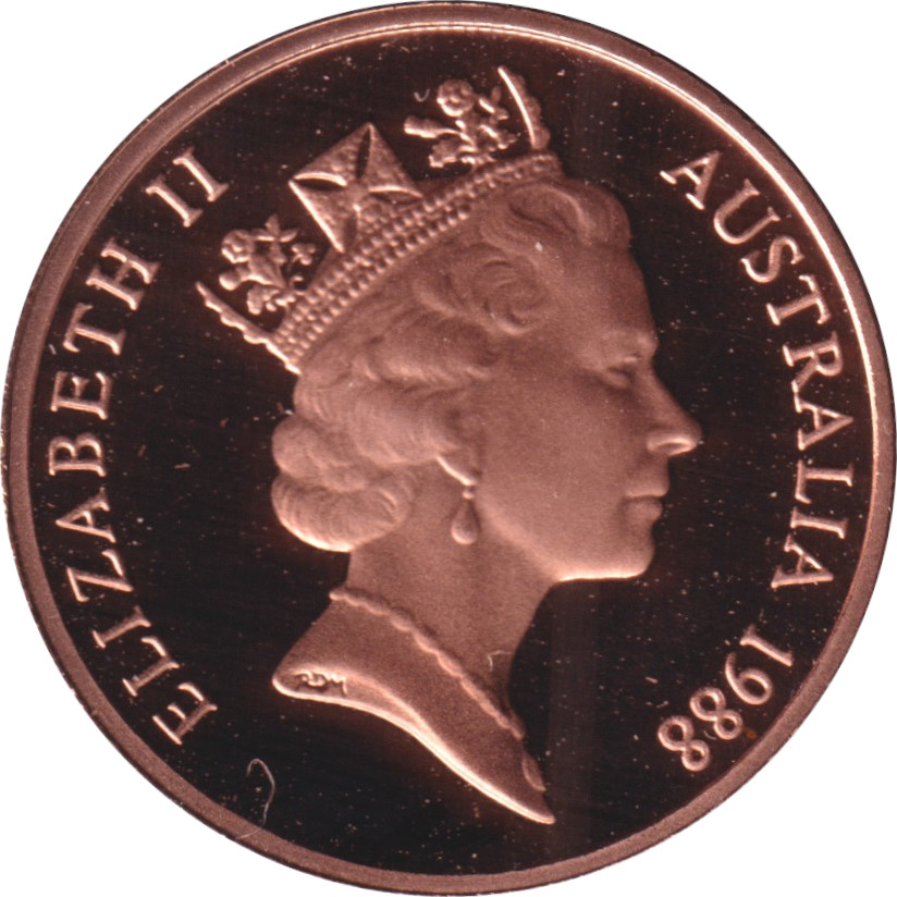 1 cent - Elizabeth II - Mature head