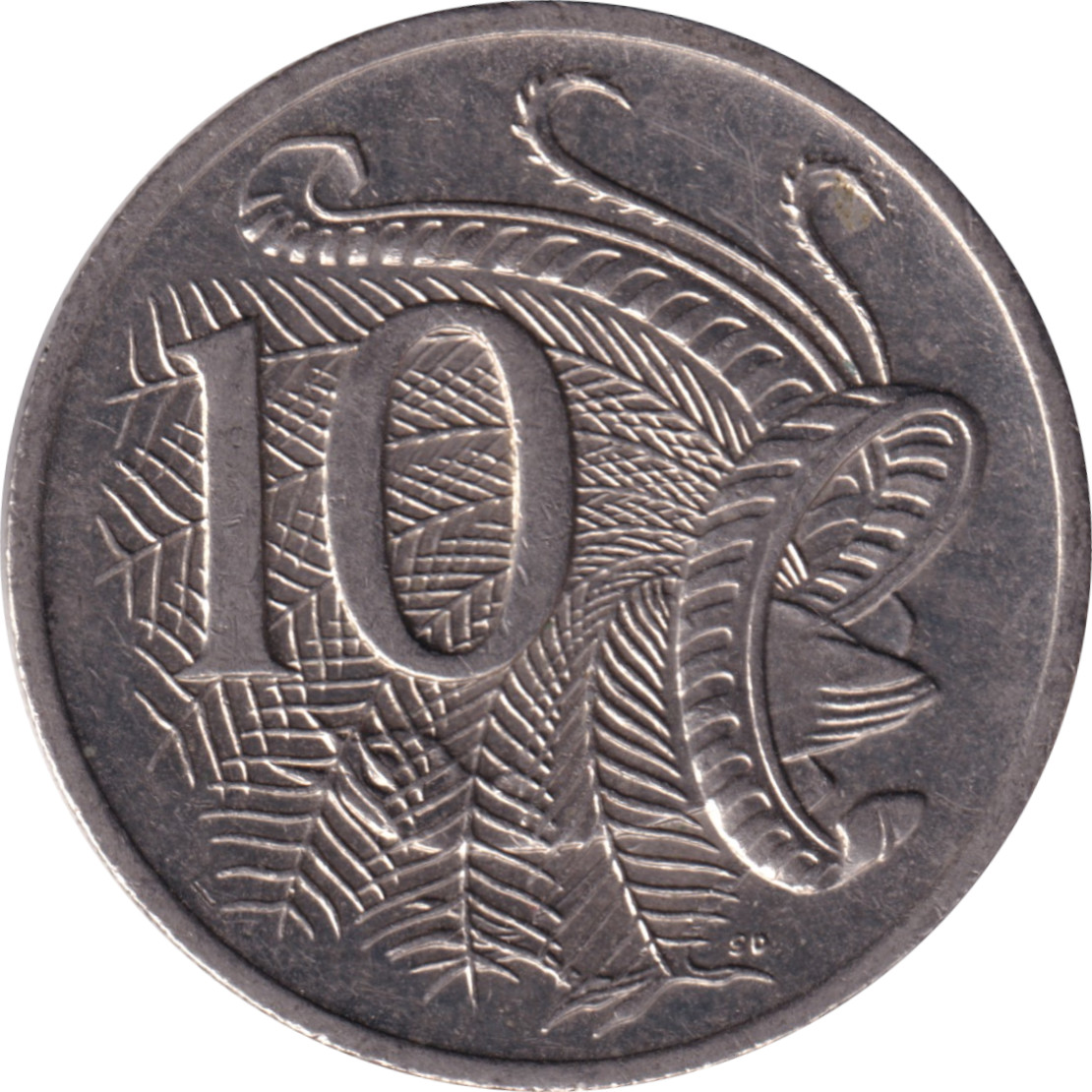 10 cents - Elizabeth II - Mature head