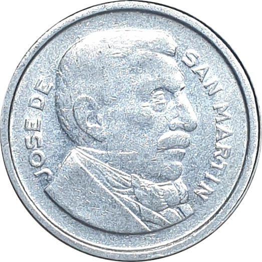 50 centavos - Jose de San Martin