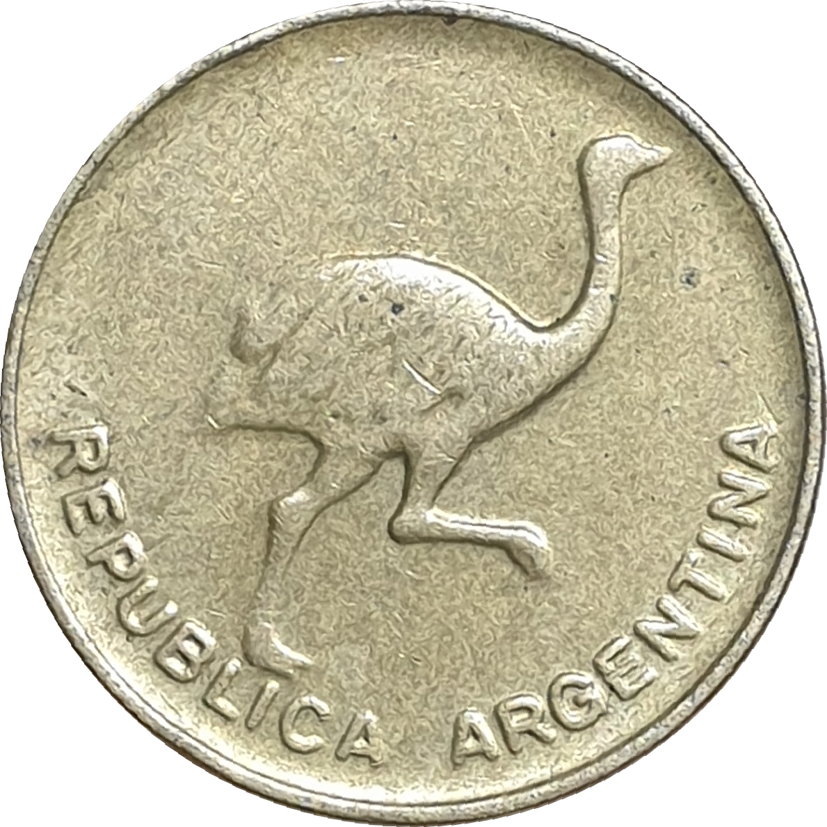 1 centavo - Autruche
