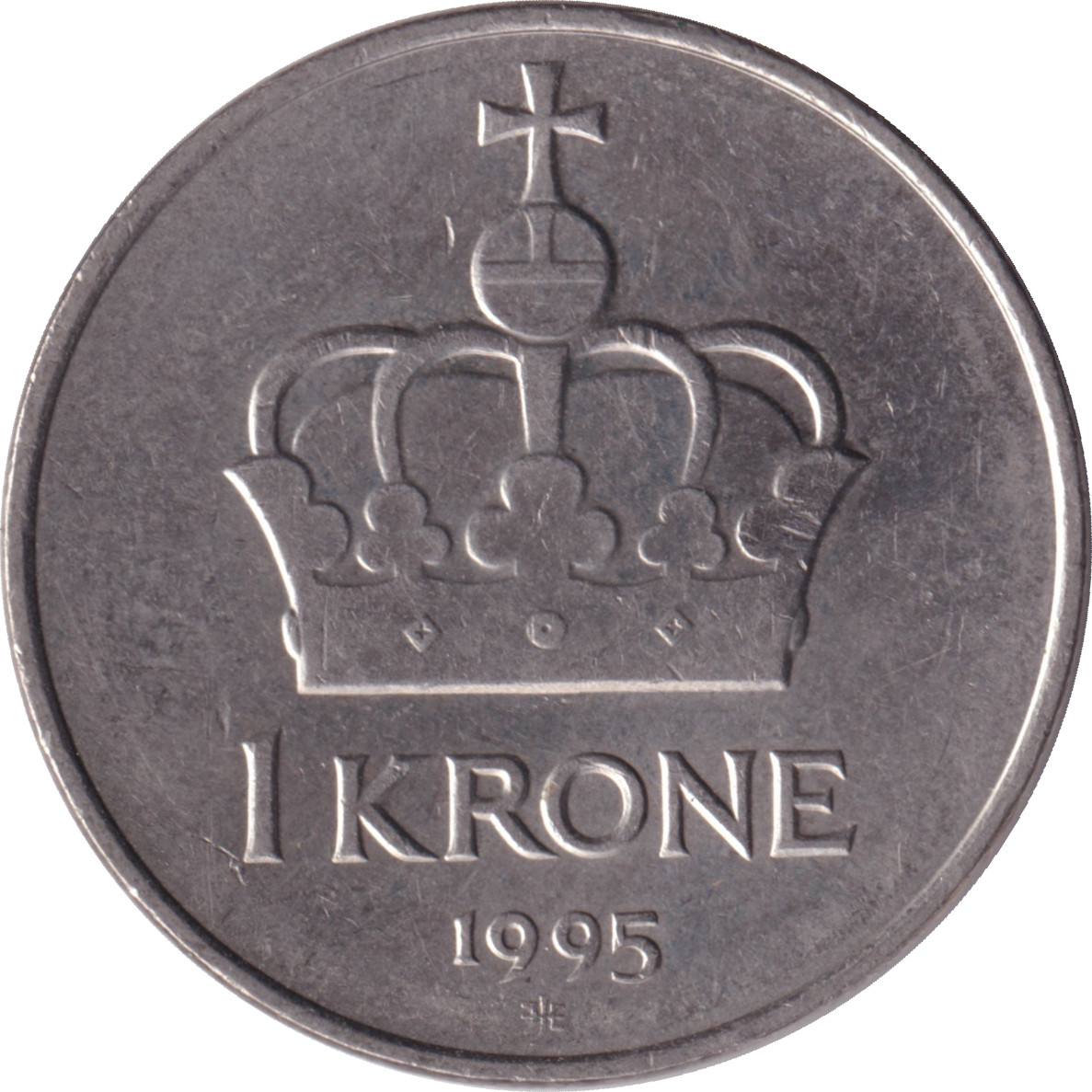 1 krone - Harald V - Couronne