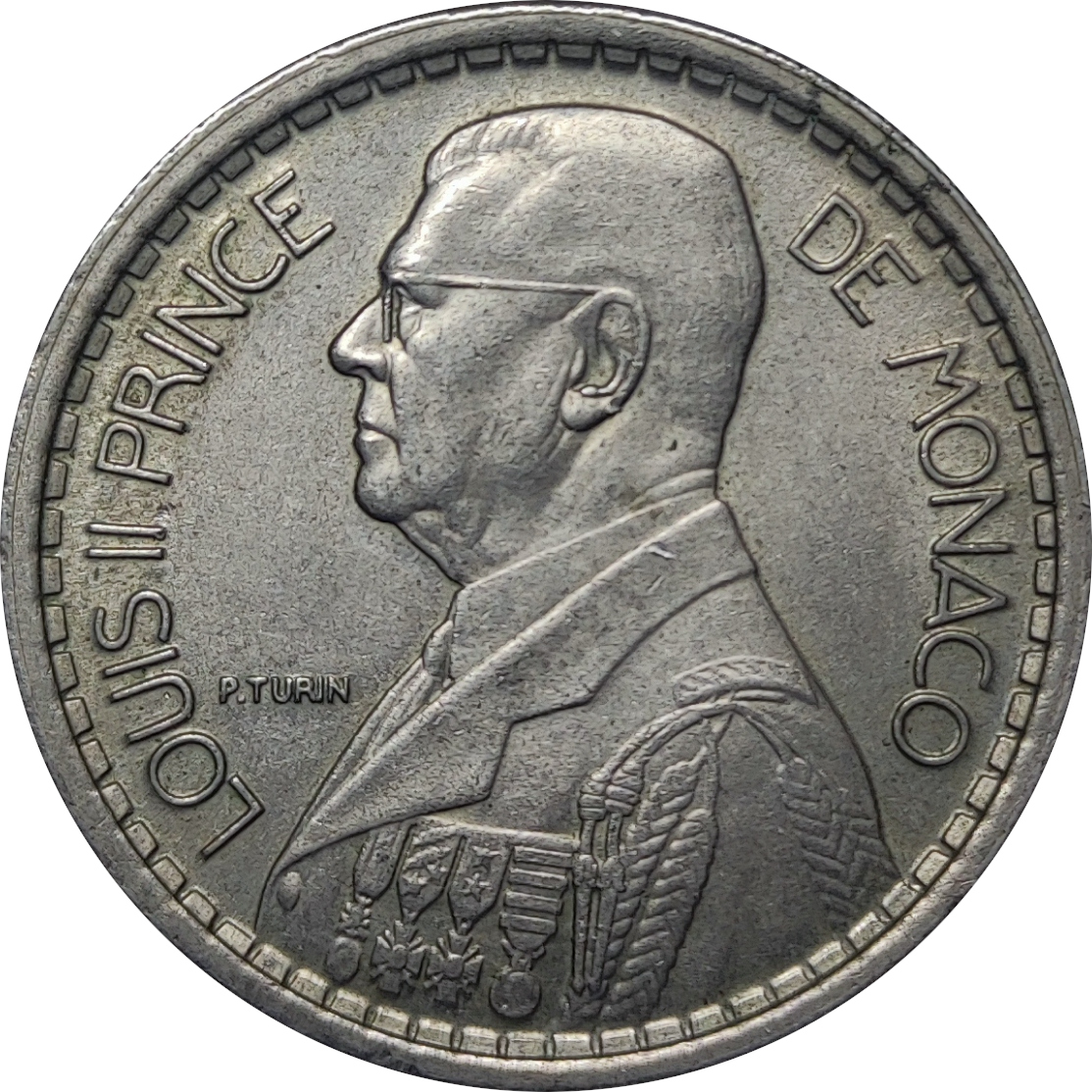 10 francs - Louis II