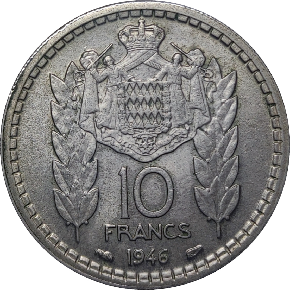 10 francs - Louis II