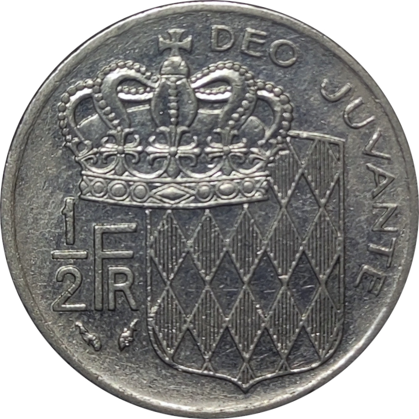 1/2 franc - Rainier III