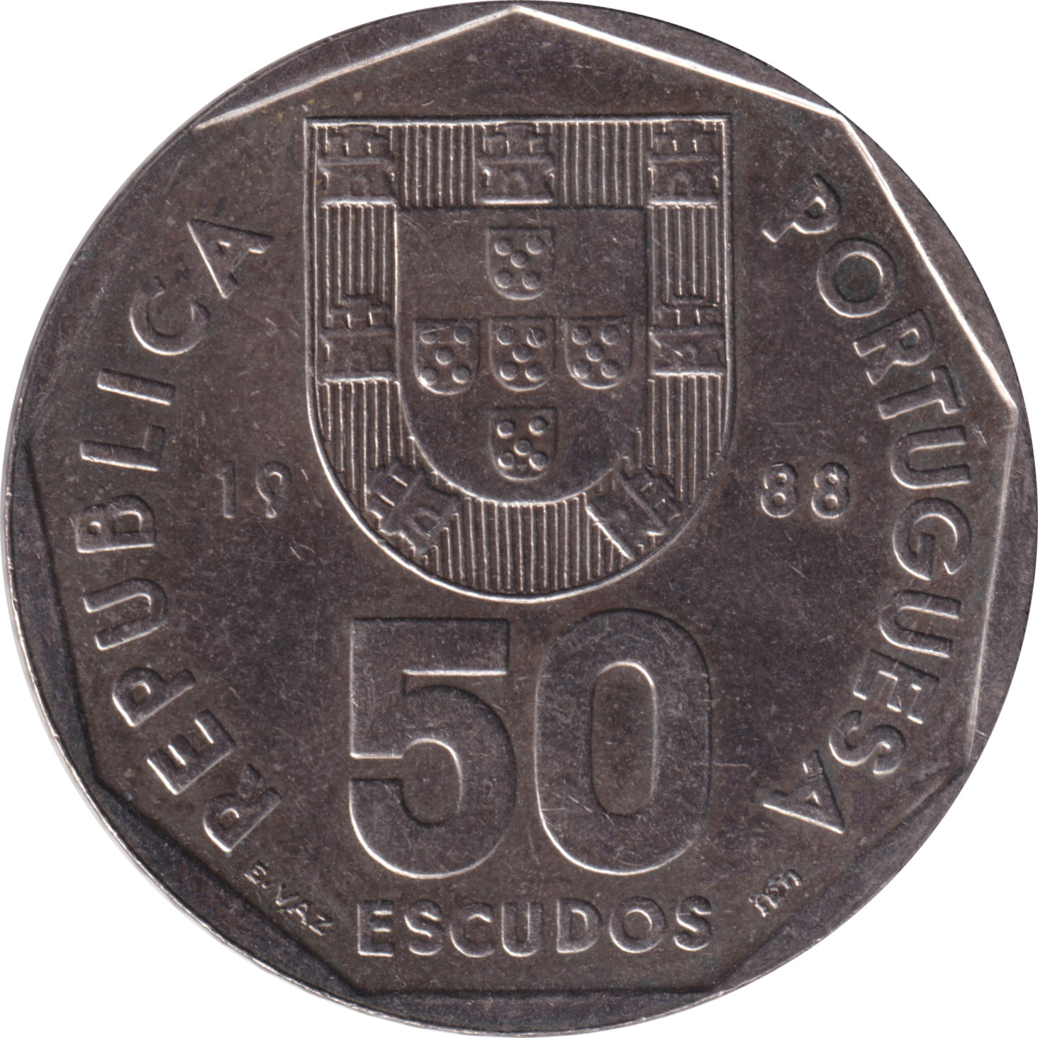 50 escudos - Voilier