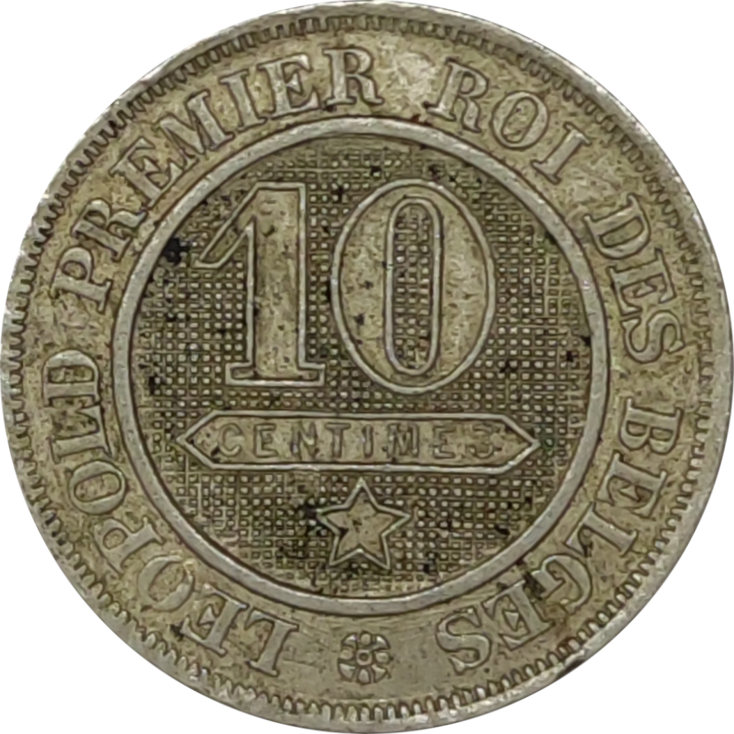 10 centimes - Leopold I - Petit module