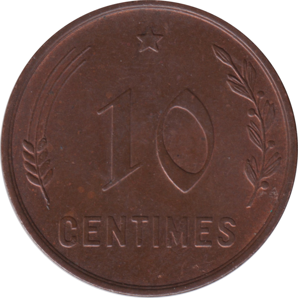 10 centimes - Charlotte - Tête
