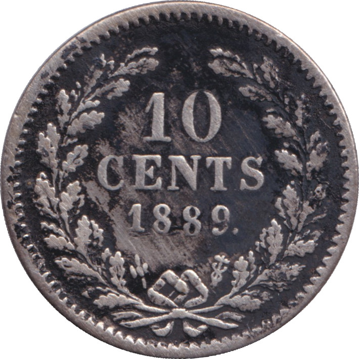 10 cents - Guillaume III