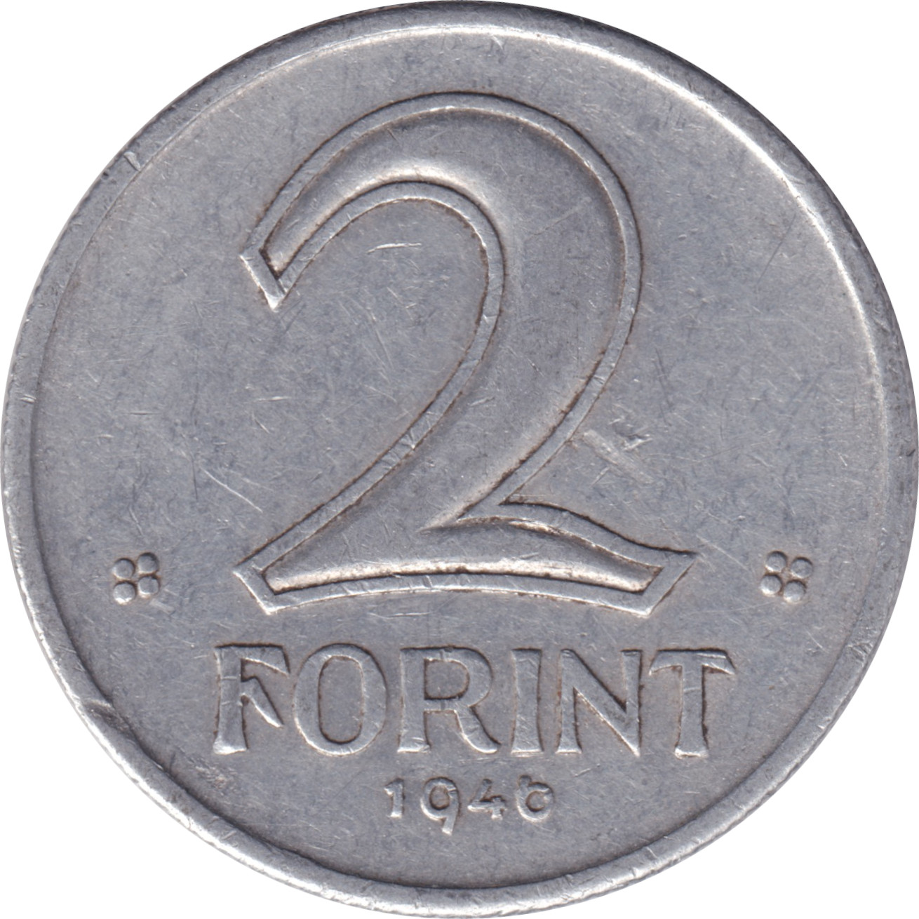 2 forint - Blason de la République