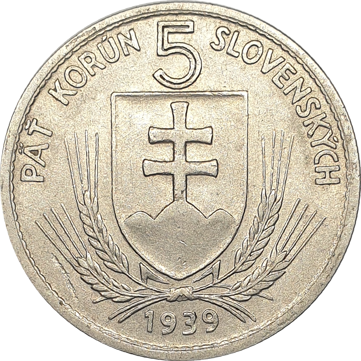 5 korun - Shield