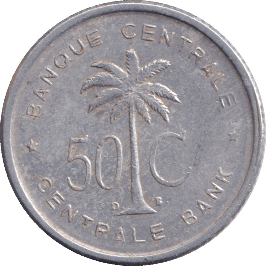 50 centimes - Baudouin