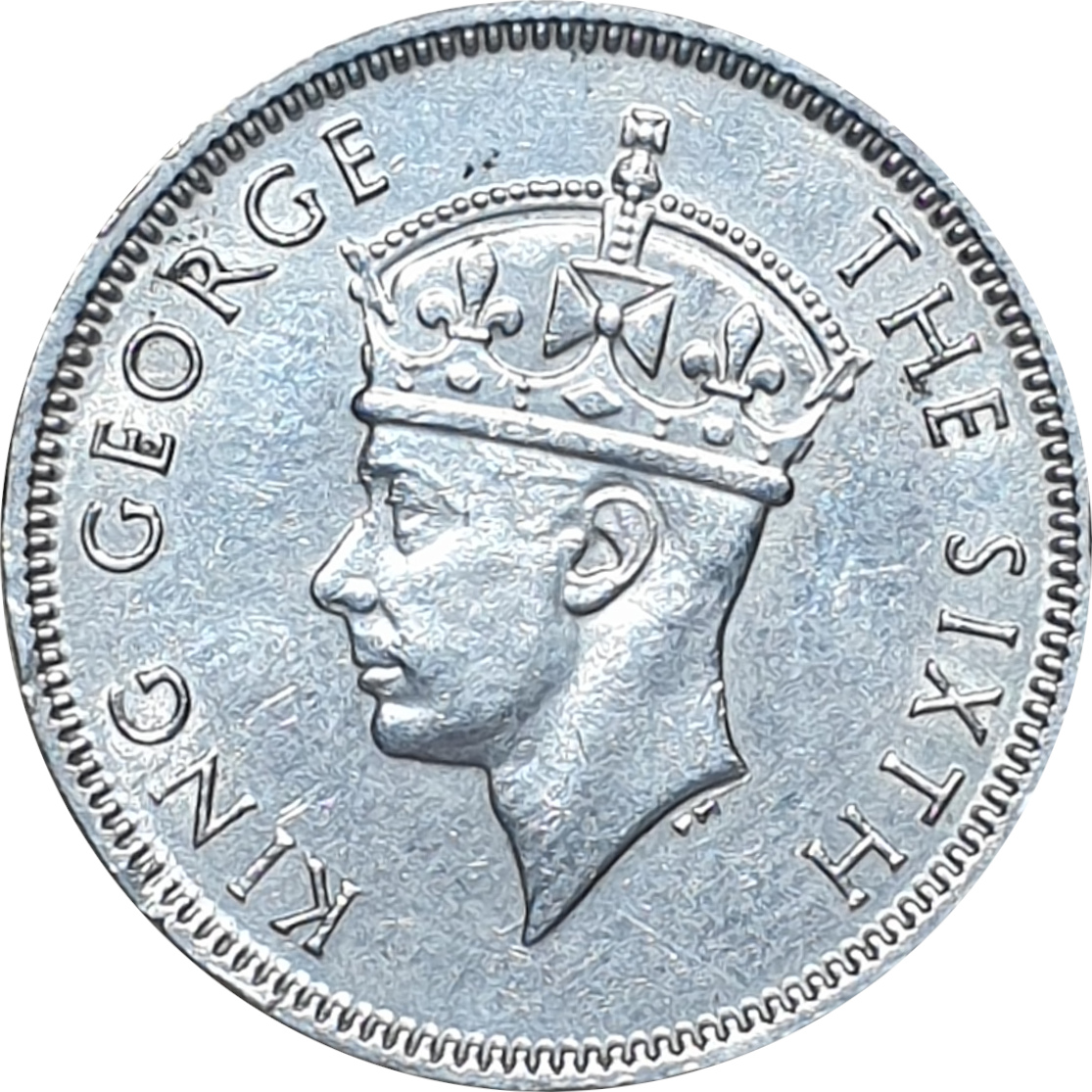 1/2 rupee - Georges VI