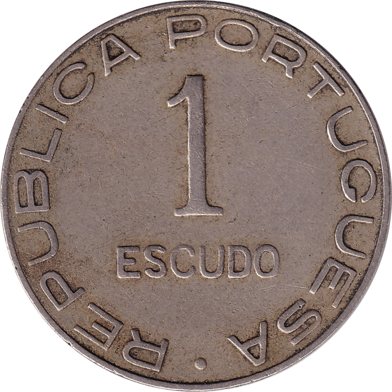 1 escudo - Colonia de Mocambique - Grand blason