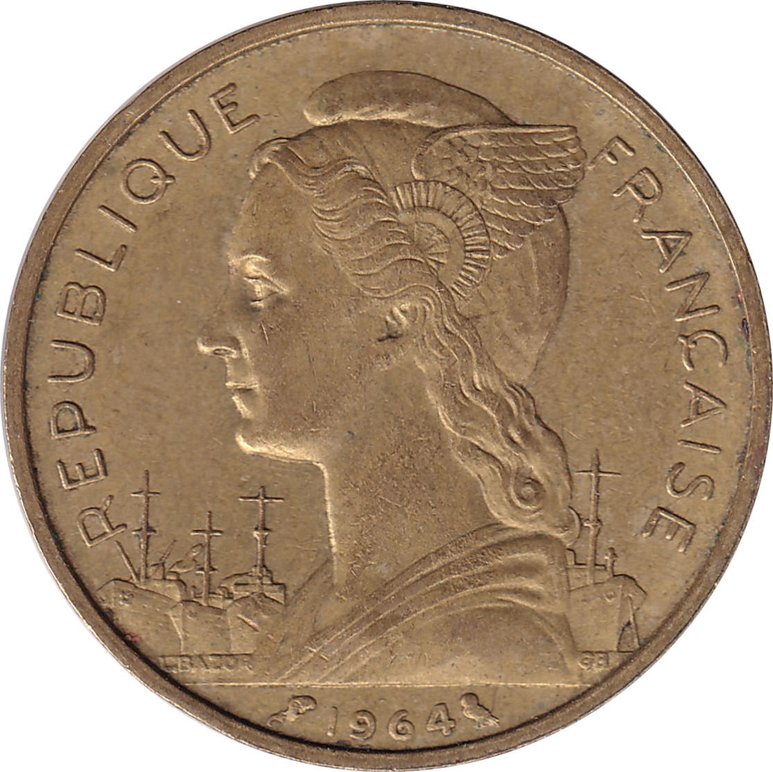 20 francs - Blason