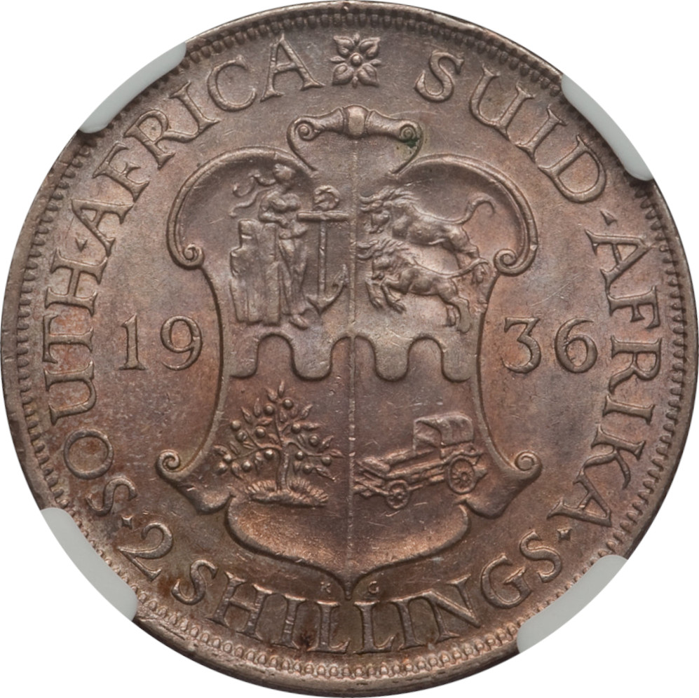 2 shillings - Georges V