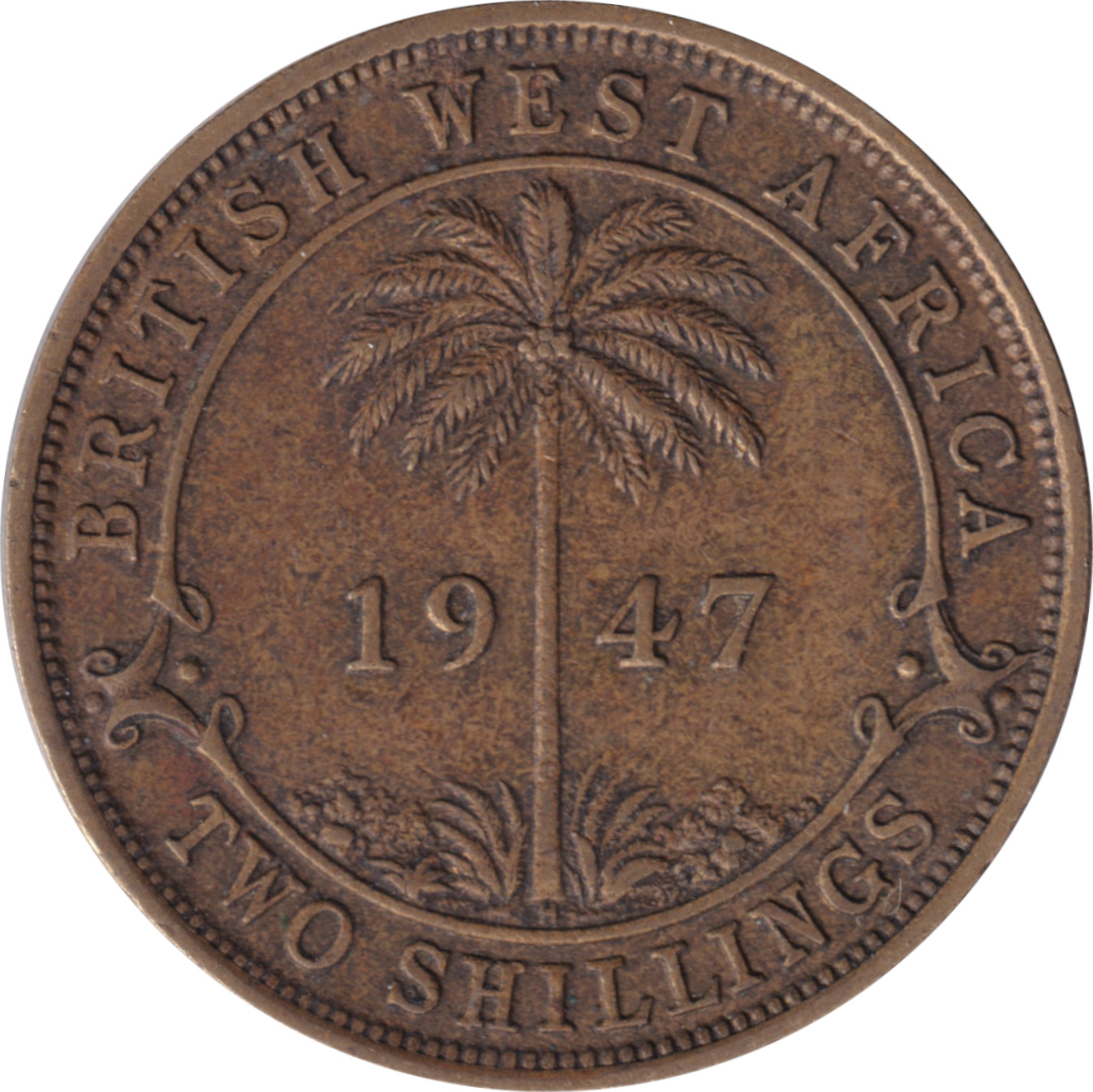 2 shillings - George VI