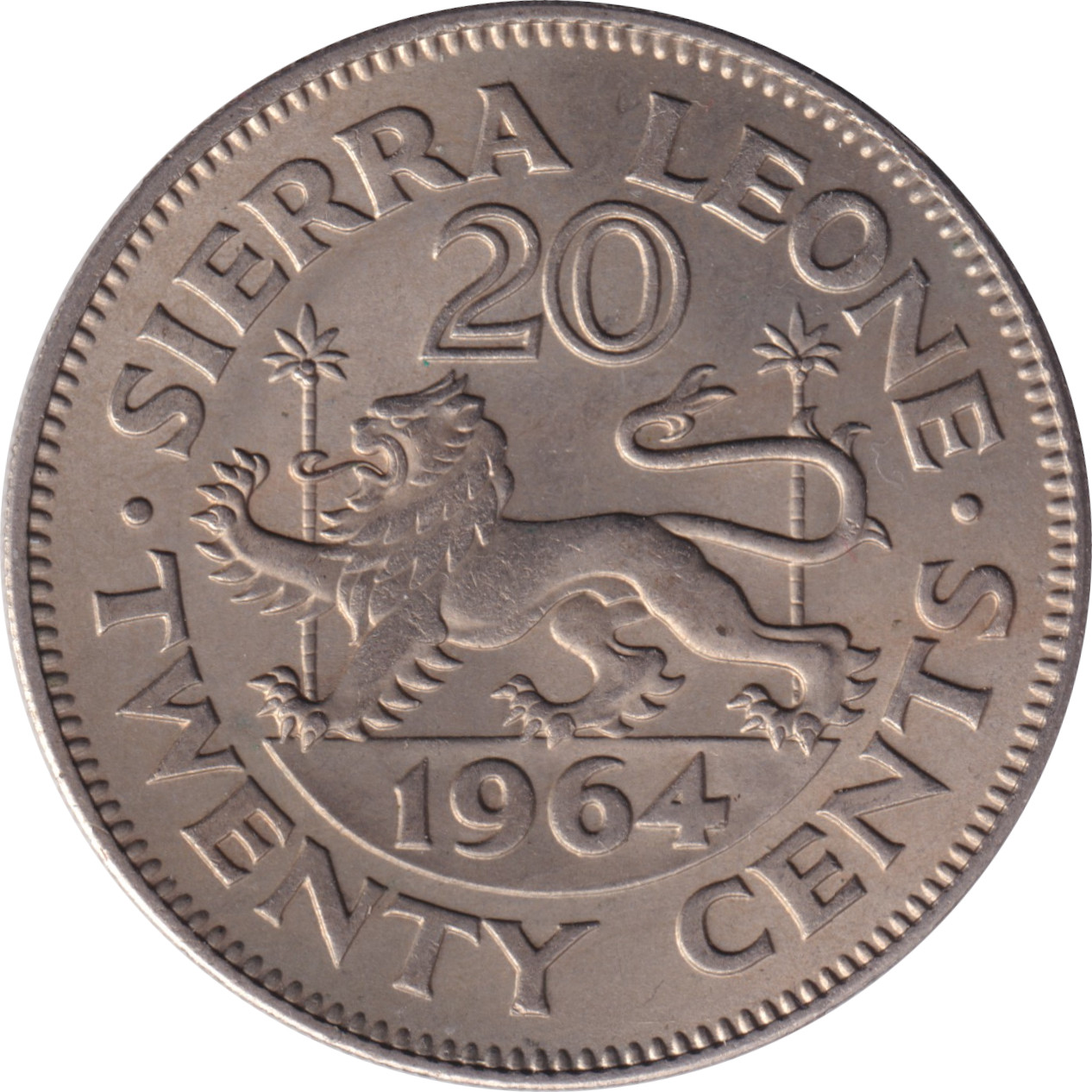 20 cents - Sir Milton Margai