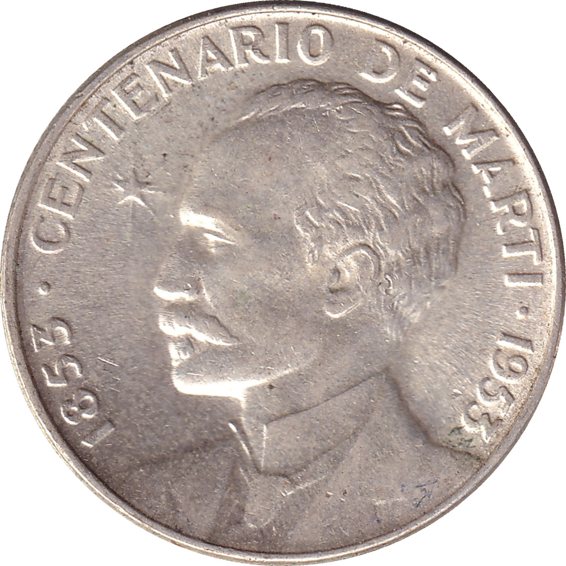25 centavos - Jose Marti